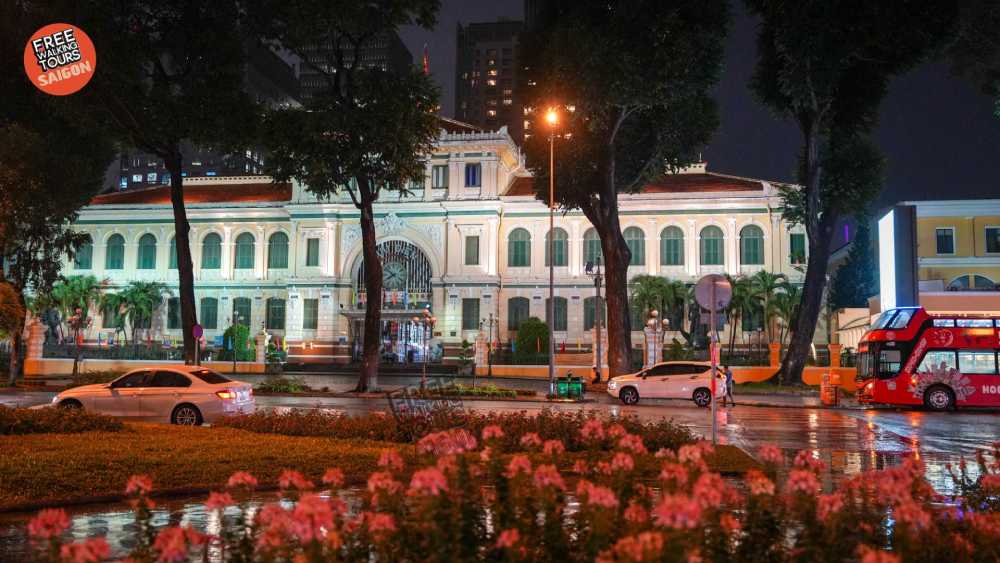 Central Post Office at Night